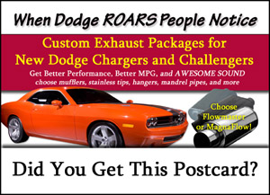 Challenger and Charger Custom Exhaust Packages | Ripley’s Total Car Care